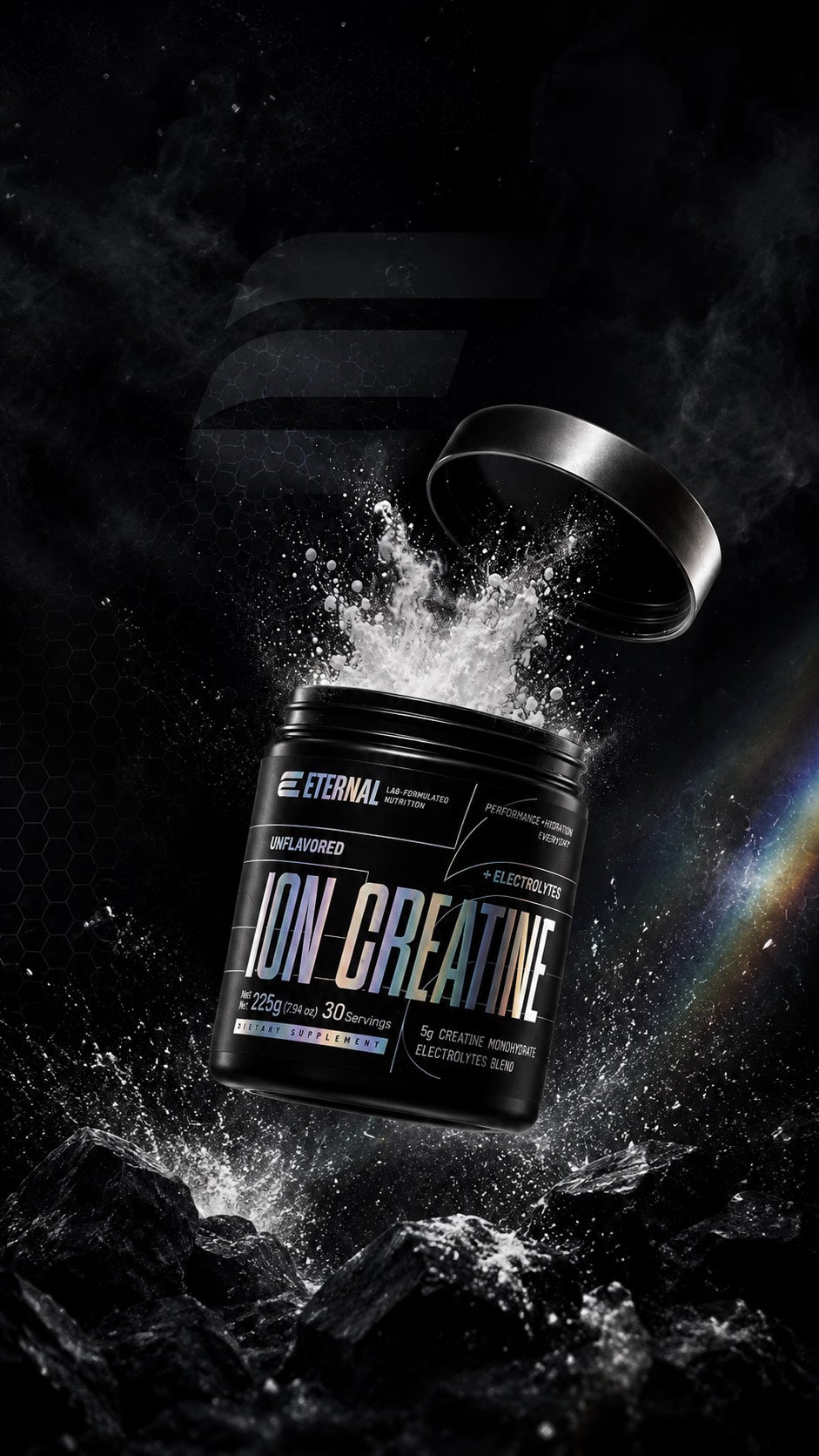 ION Creatine + Electrolytes Jar